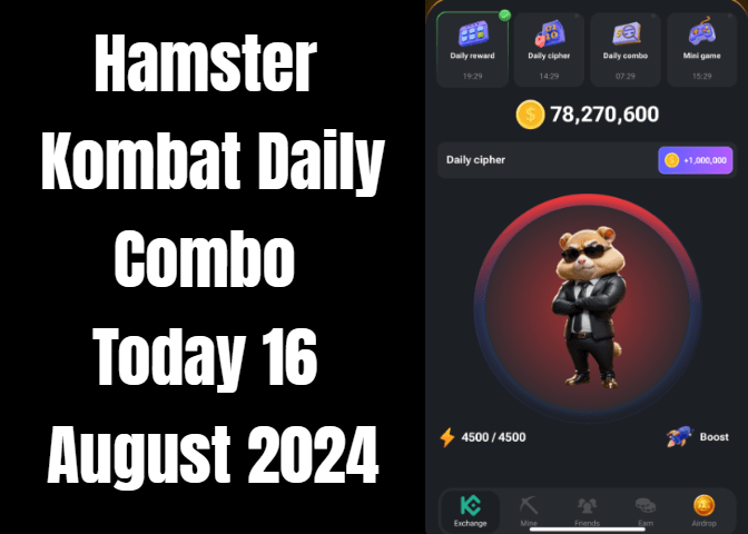 HAMSTER COMBAT DAILY COMBO CARD